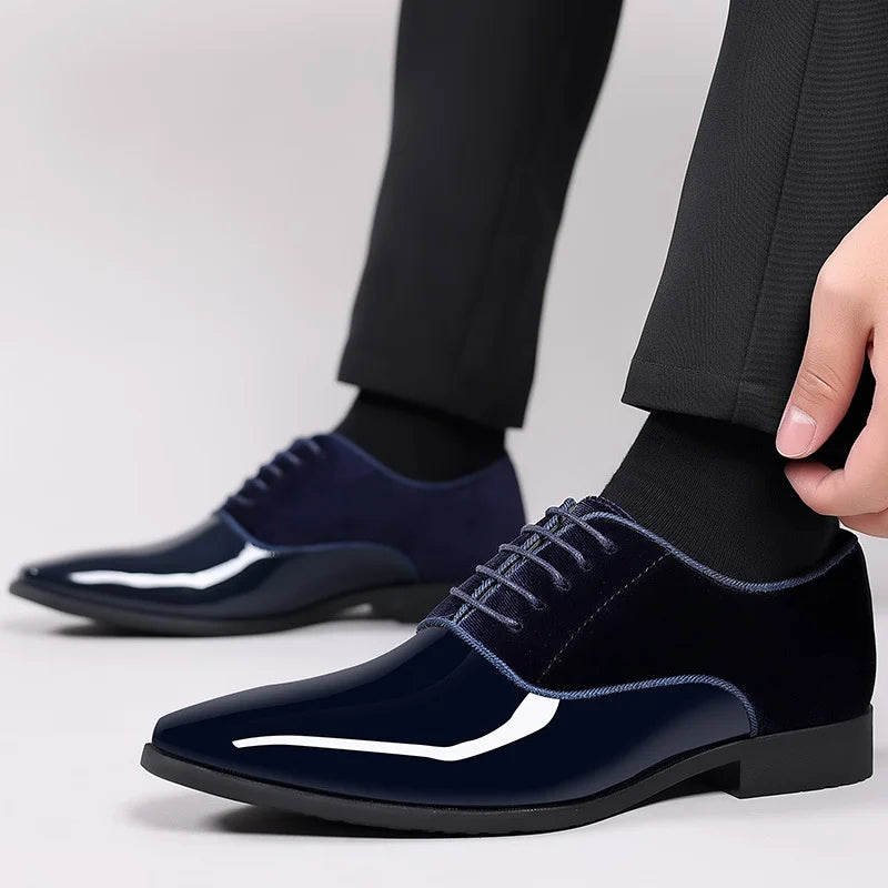 Langston | Men’s Patent Oxford Shoes