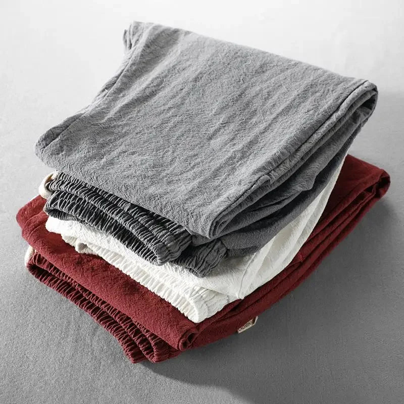 Leman | Men’s Linen Summer Trousers