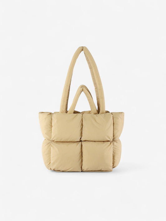 Luvera | Women’s Large Soft Daily Puffer Tote Bag