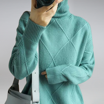 Elisabetta | Women’s Luxury Cashmere Turtleneck Sweater
