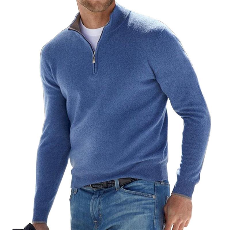 Carlo | Men’s Casual Zip Sweater