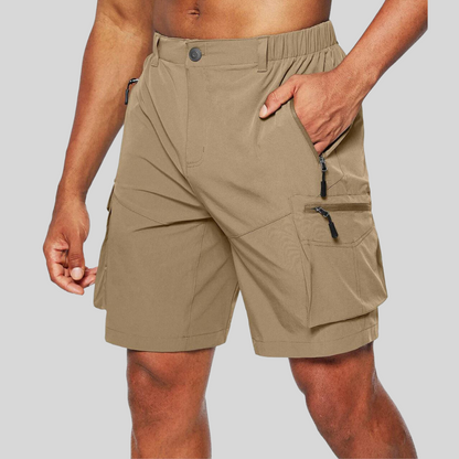 Cyjan | Men’s Zip Pocket Cargo Shorts
