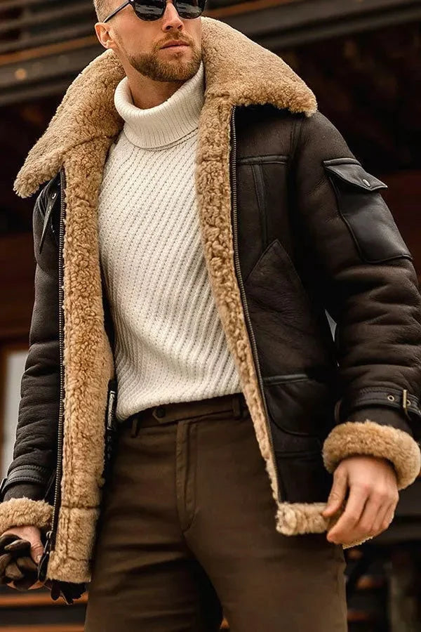 Amadeo | Men’s Elegant Leather Jacket