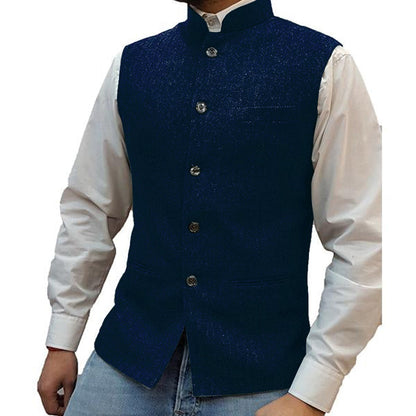 Rendaj | Men’s Stand Collar Vest