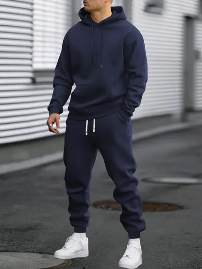 Strivon | Men’s Tracksuit Hoodie and Joggers Set
