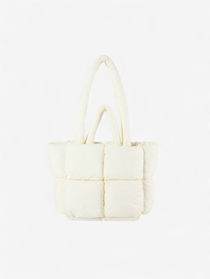 Luvera | Women’s Large Soft Daily Puffer Tote Bag