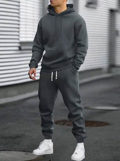 Strivon | Men’s Tracksuit Hoodie and Joggers Set