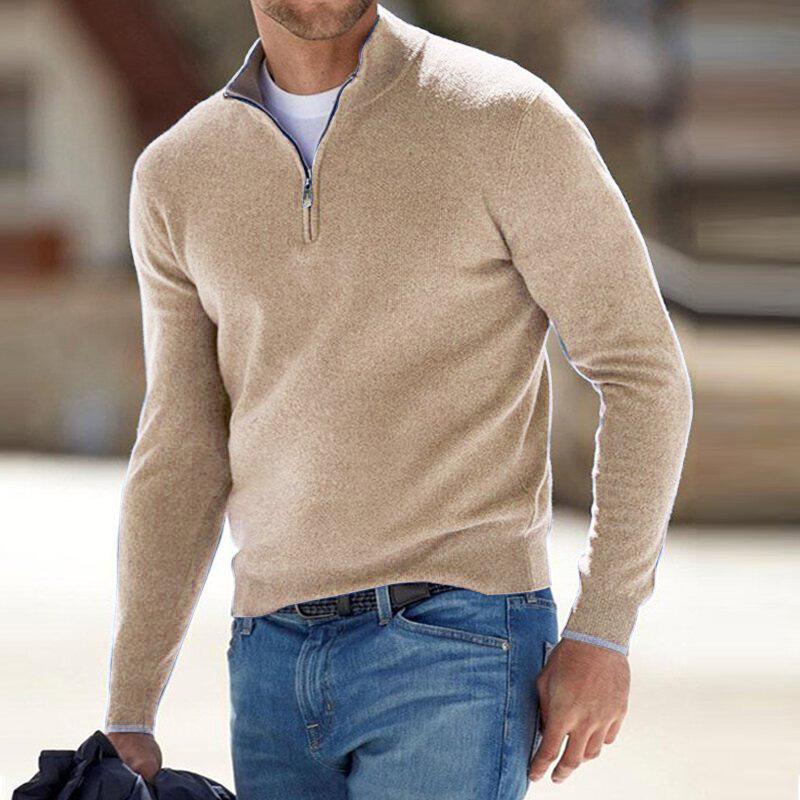 Carlo | Men’s Casual Zip Sweater