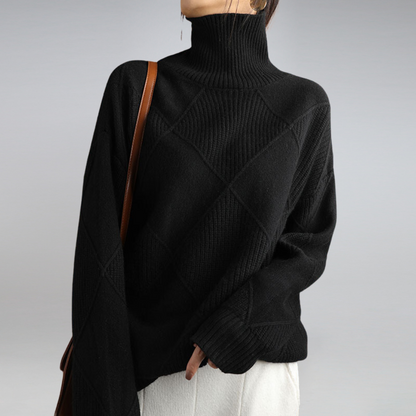 Elisabetta | Women’s Luxury Cashmere Turtleneck Sweater