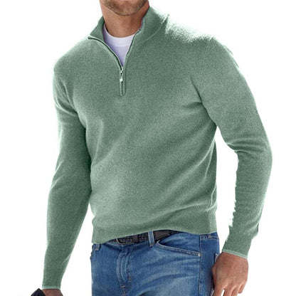 Carlo | Men’s Casual Zip Sweater