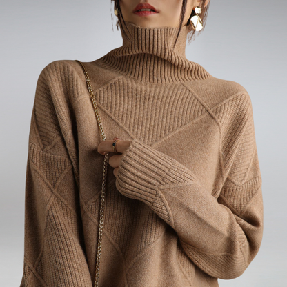 Elisabetta | Women’s Luxury Cashmere Turtleneck Sweater