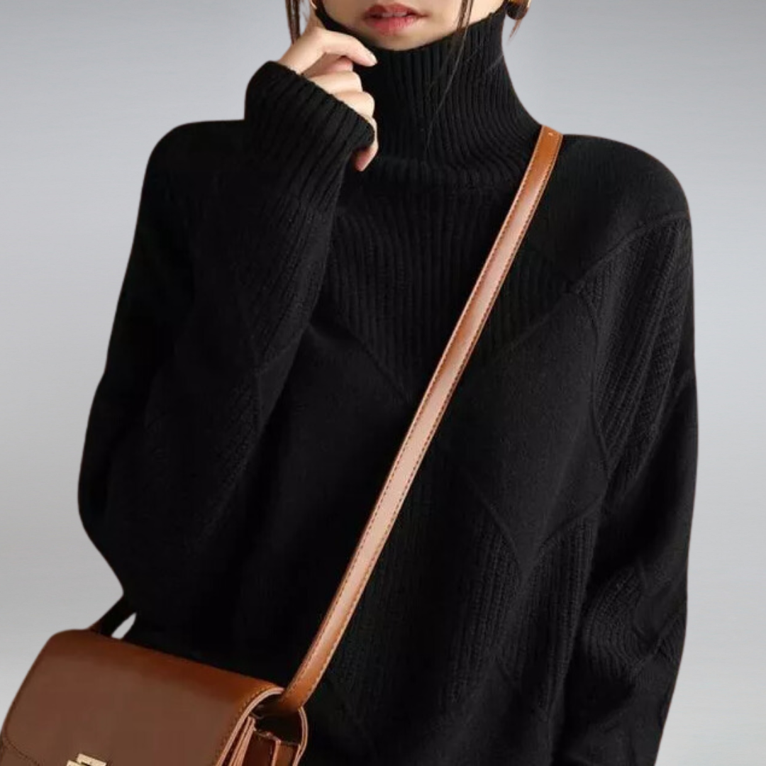 Elisabetta | Women’s Luxury Cashmere Turtleneck Sweater