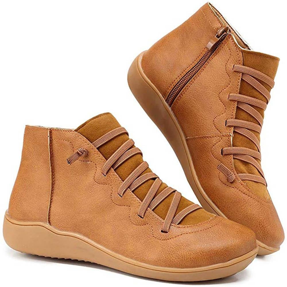 Afra | Women’s Vintage Lace-Up Boots