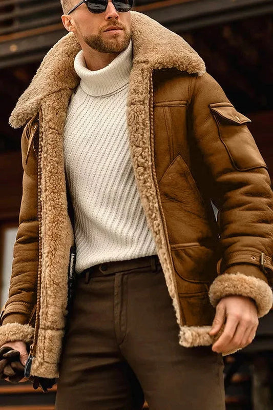 Amadeo | Men’s Elegant Leather Jacket