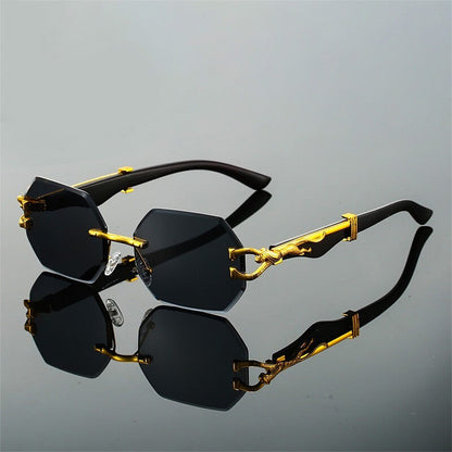 Panther | Men’s Frameless Statement Sunglasses
