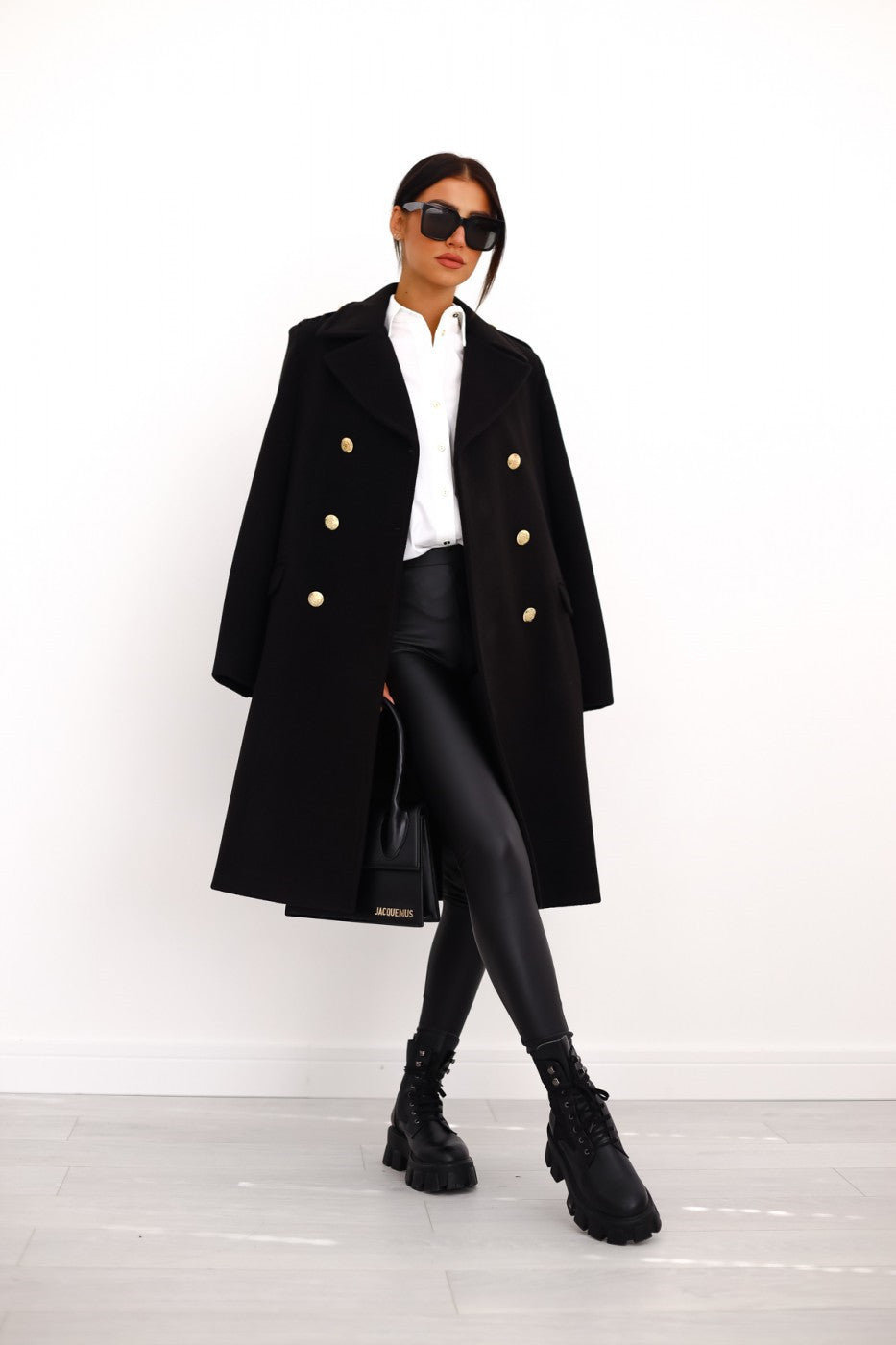 Chaunte | Women’s Longline Double Breasted Coat