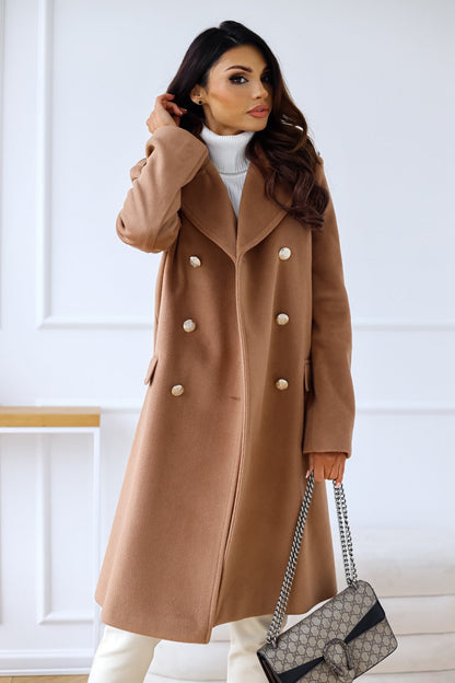 Chaunte | Women’s Longline Double Breasted Coat