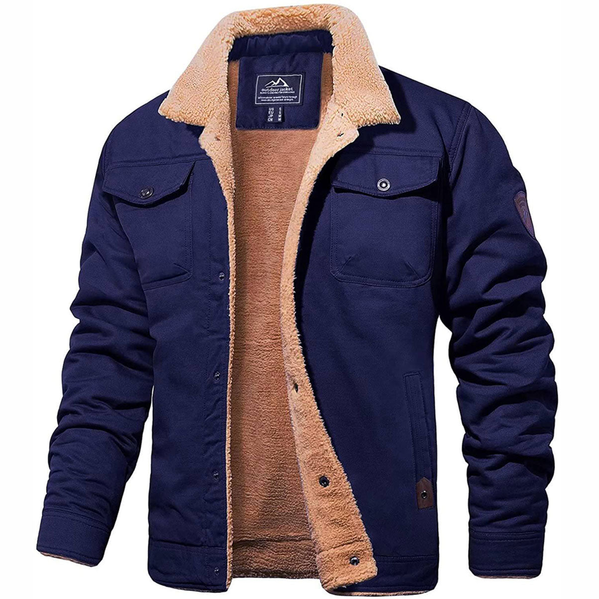 Lenzo | Men’s Classic Bomber Jacket