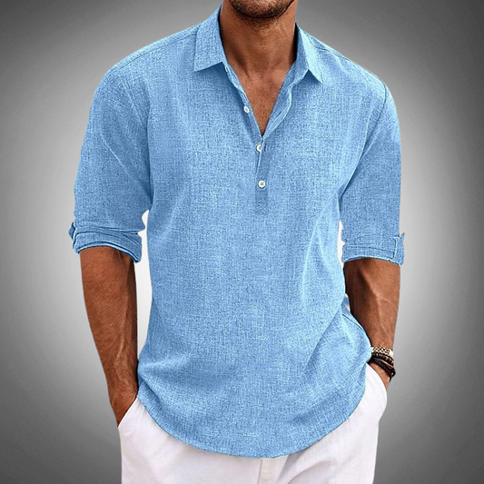 Kamil | Men’s Classic Linen Shirt