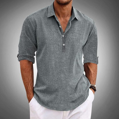 Kamil | Men’s Classic Linen Shirt
