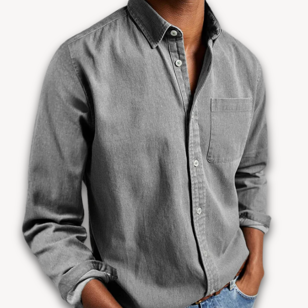 Solven | Men’s Long Sleeve Button Down Shirt