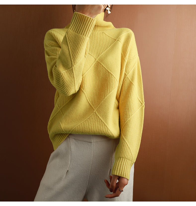 Elisabetta | Women’s Luxury Cashmere Turtleneck Sweater