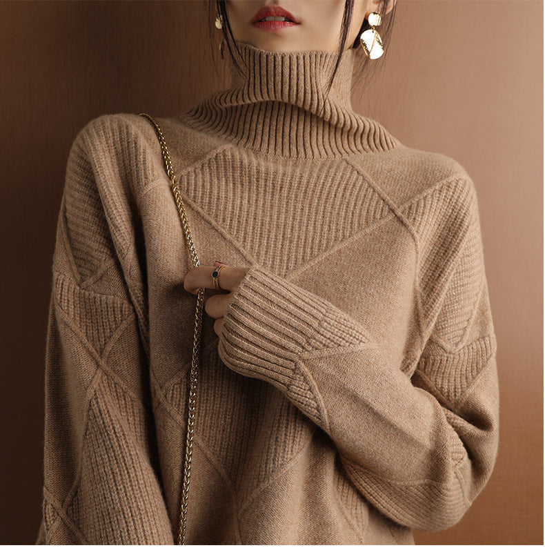 Elisabetta | Women’s Luxury Cashmere Turtleneck Sweater