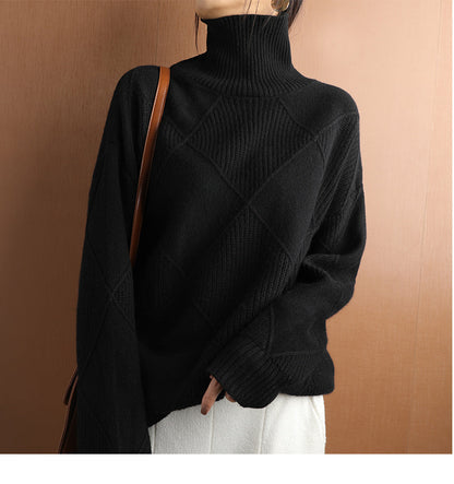 Elisabetta | Women’s Luxury Cashmere Turtleneck Sweater