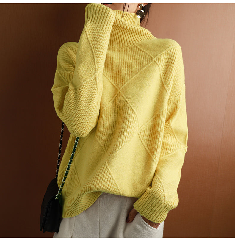 Elisabetta | Women’s Luxury Cashmere Turtleneck Sweater