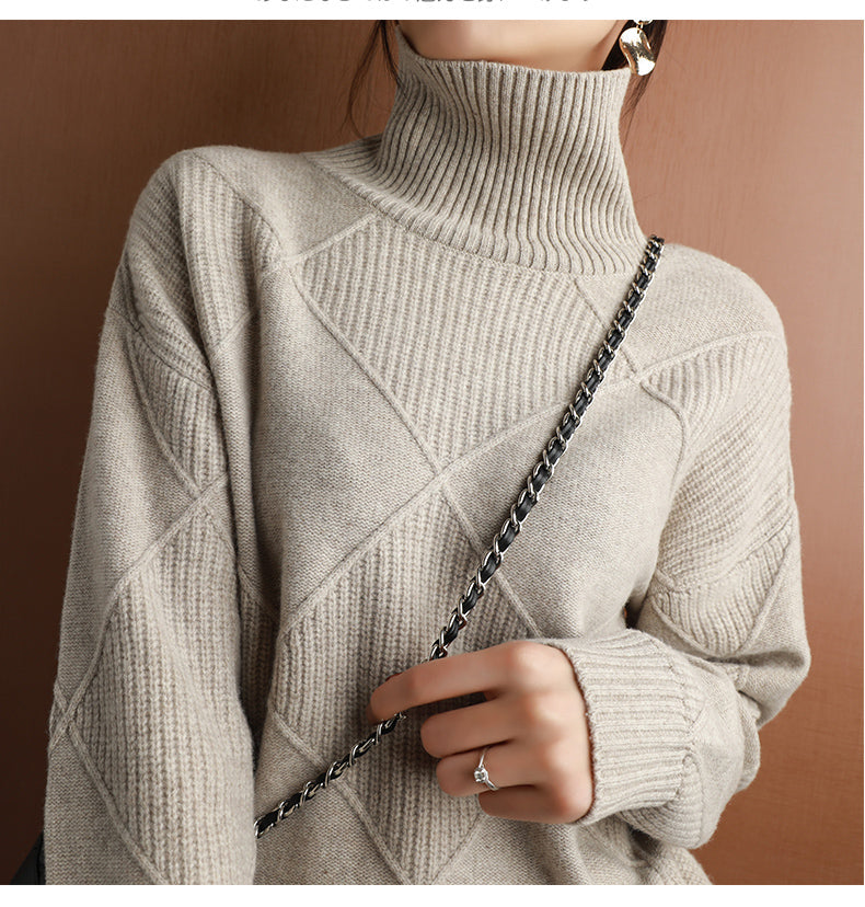 Elisabetta | Women’s Luxury Cashmere Turtleneck Sweater