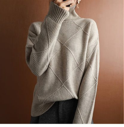 Elisabetta | Women’s Luxury Cashmere Turtleneck Sweater