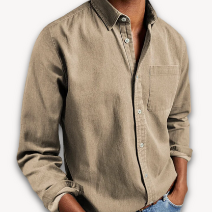 Solven | Men’s Long Sleeve Button Down Shirt