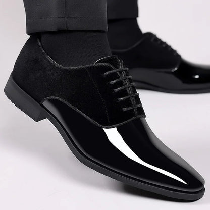 Langston | Men’s Patent Oxford Shoes