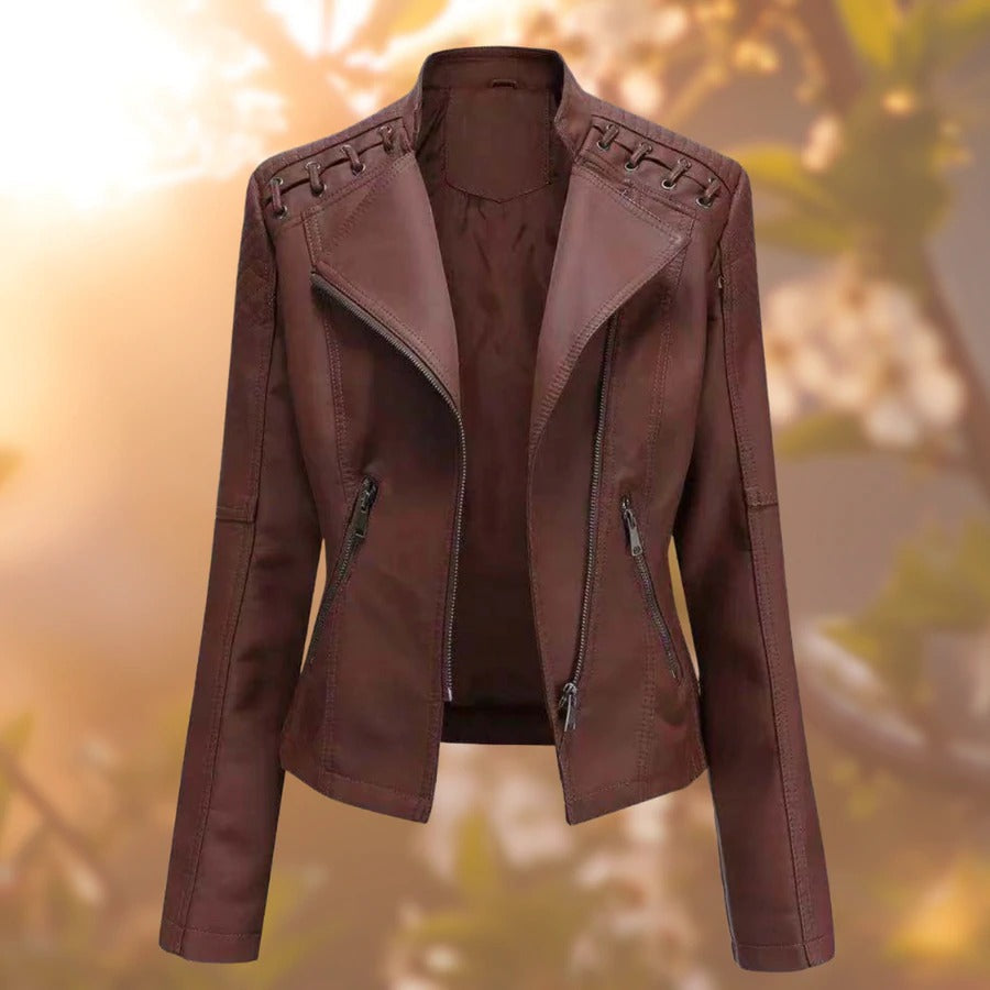 Lara | Women’s Premium Leather Elegant Jacket