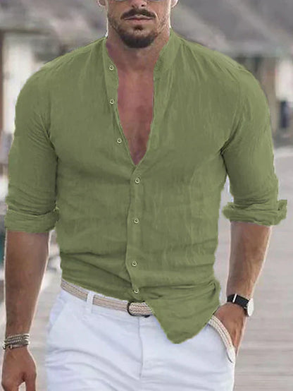 Lorieno | Men’s Elegant Linen Shirt