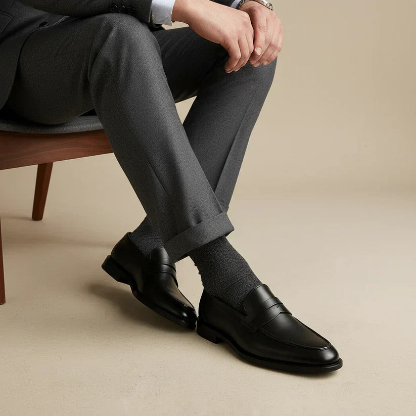 Marwick | Men’s Leather Penny Loafers3