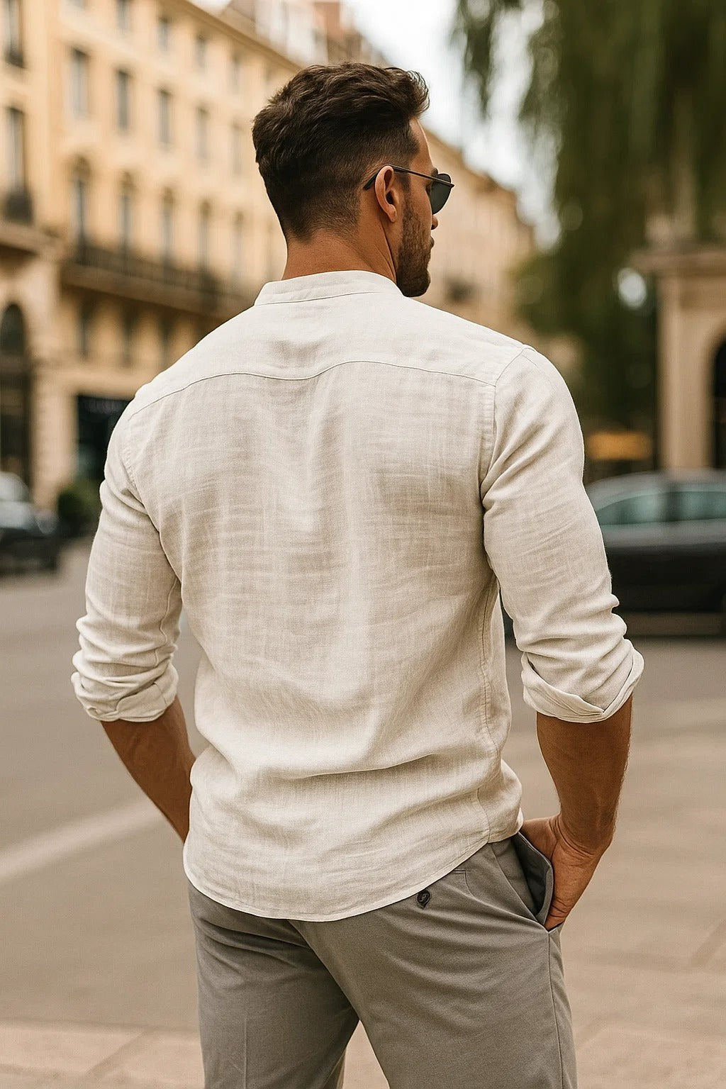 Kieran | Men’s 3/4 Sleeve Casual Shirt