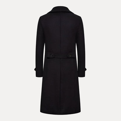 Levon | Men’s Double Breasted Trench Overcoat