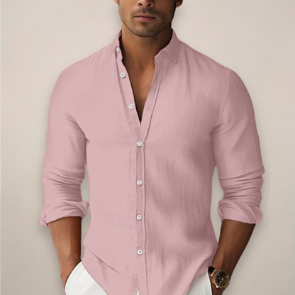 Orvyn | Men’s Lightweight Linen Blend Summer Shirt