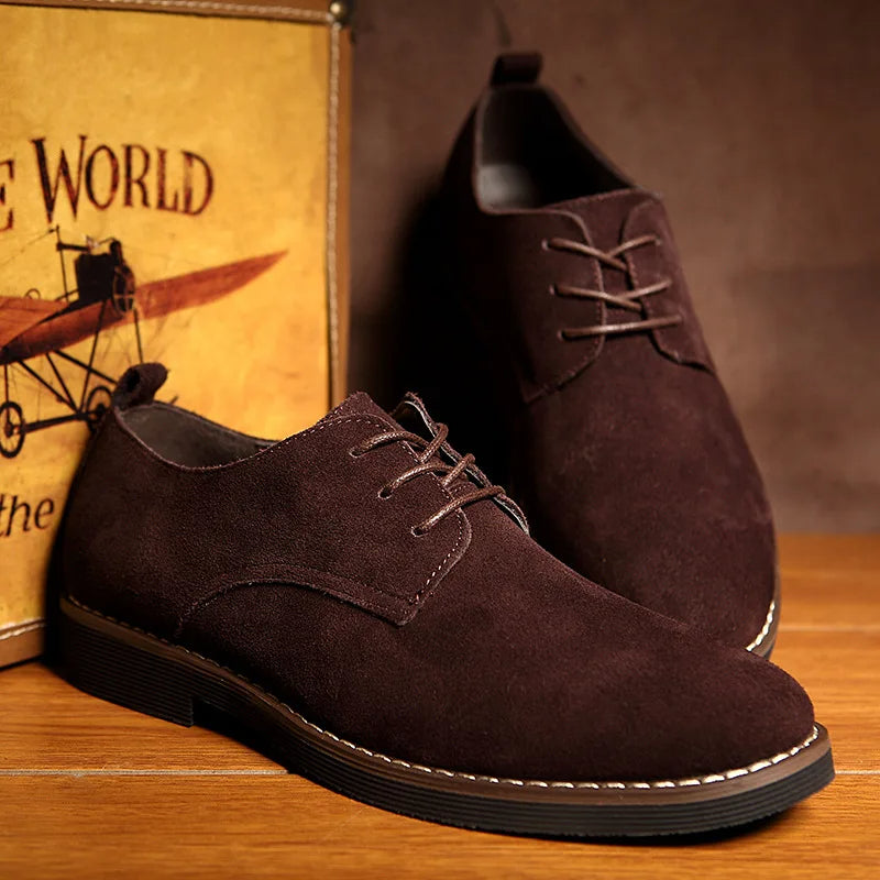 Tavish | Men’s Suede Oxford Shoes
