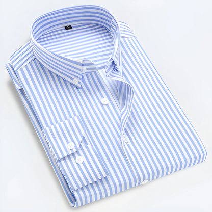 Elino | Men’s Striped Long Sleeve Shirt