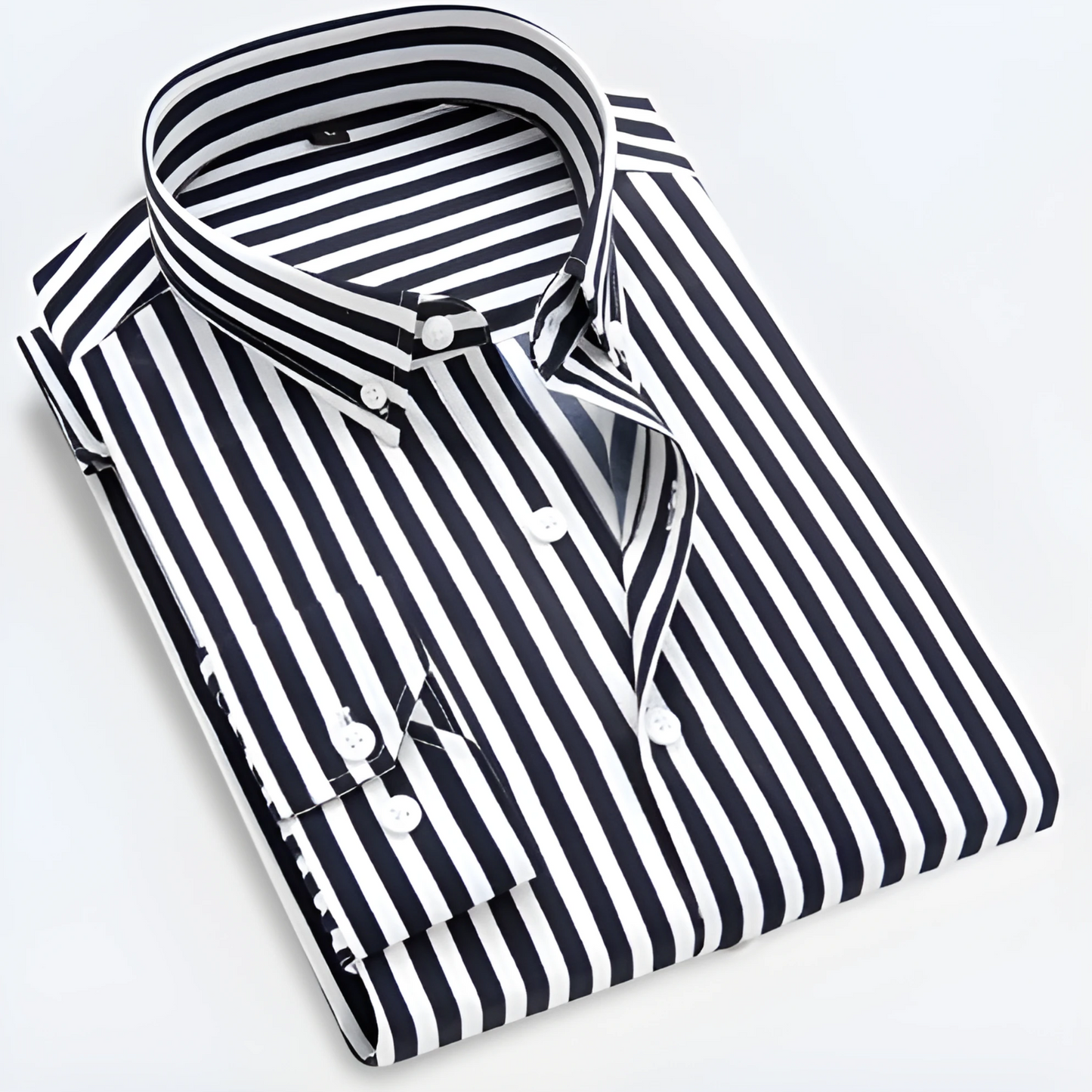 Elino | Men’s Striped Long Sleeve Shirt