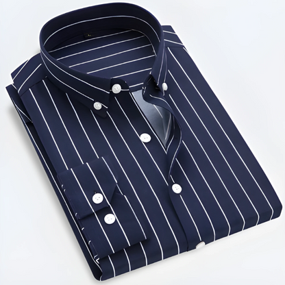 Elino | Men’s Striped Long Sleeve Shirt