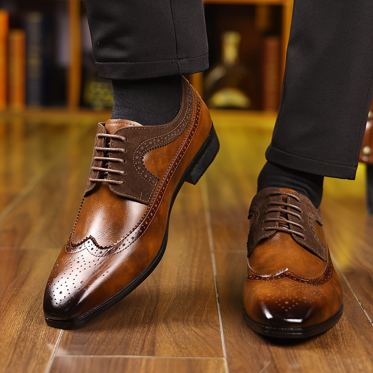 Oakley | Men’s Wingtip Brogue Oxford Shoes