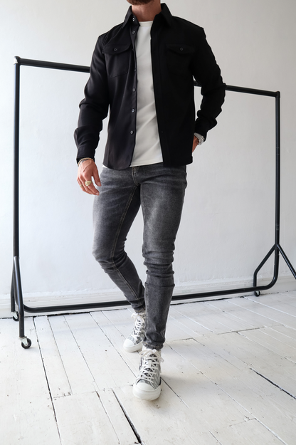 Mern | Men’s Structured Overshirt Jacket