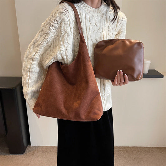 Miana | Women’s Suede Crossbody Bag Set