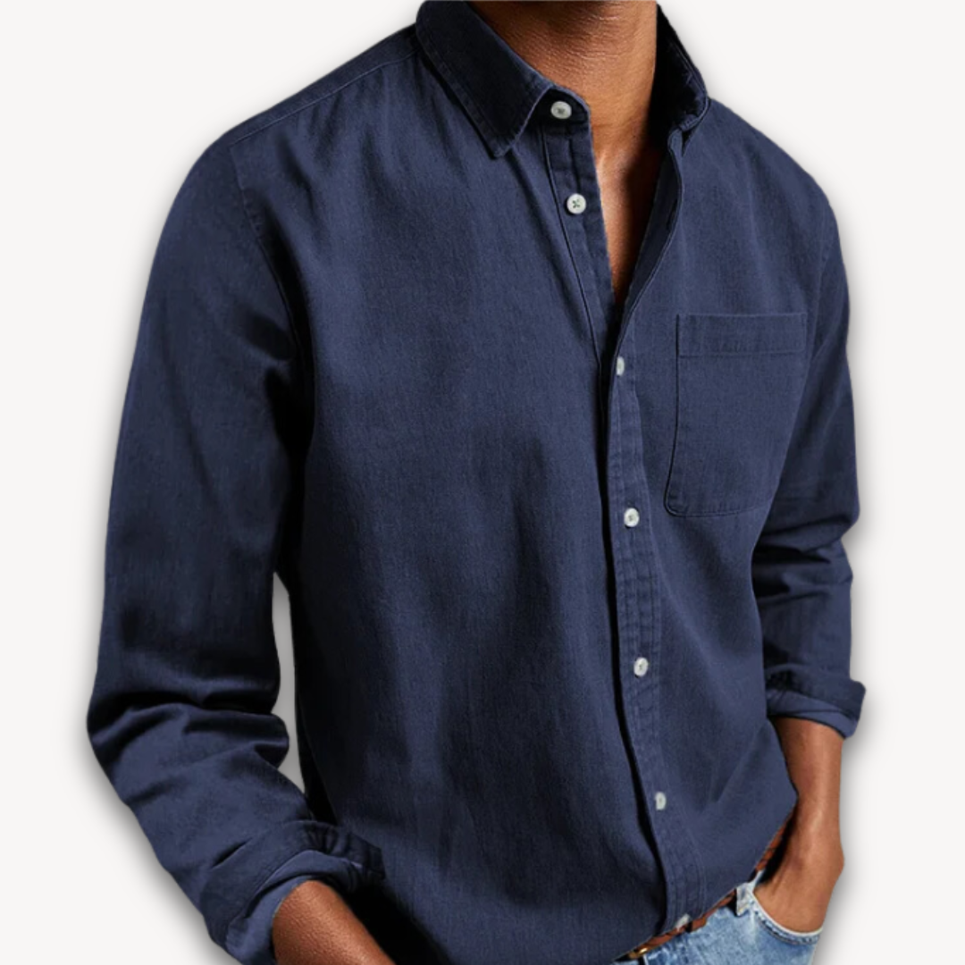 Solven | Men’s Long Sleeve Button Down Shirt