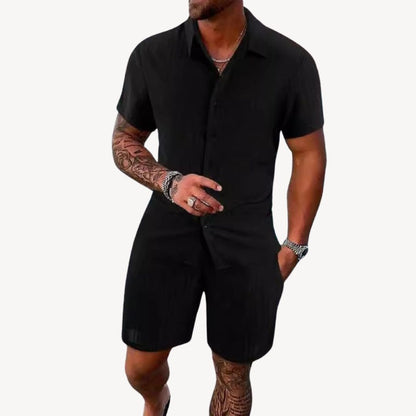Nicson | Men’s Casual Shirt & Shorts Set