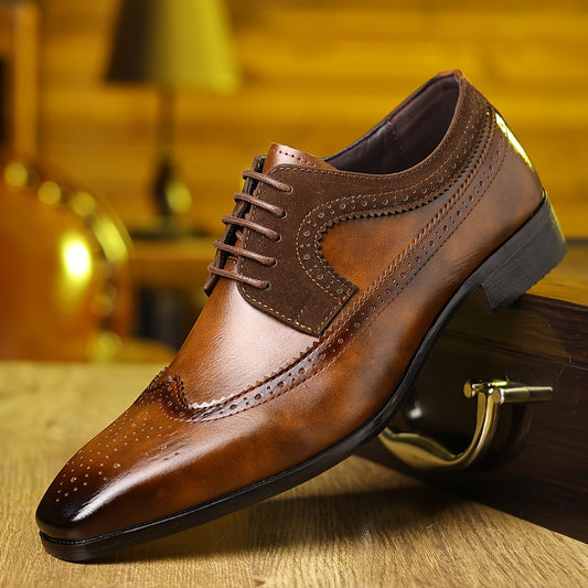 Oakley | Men’s Wingtip Brogue Oxford Shoes