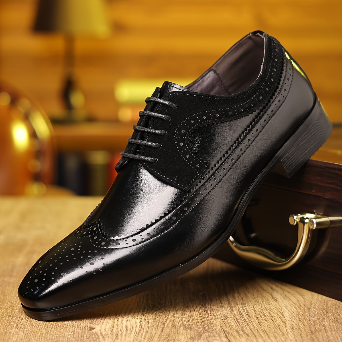 Oakley | Men’s Wingtip Brogue Oxford Shoes